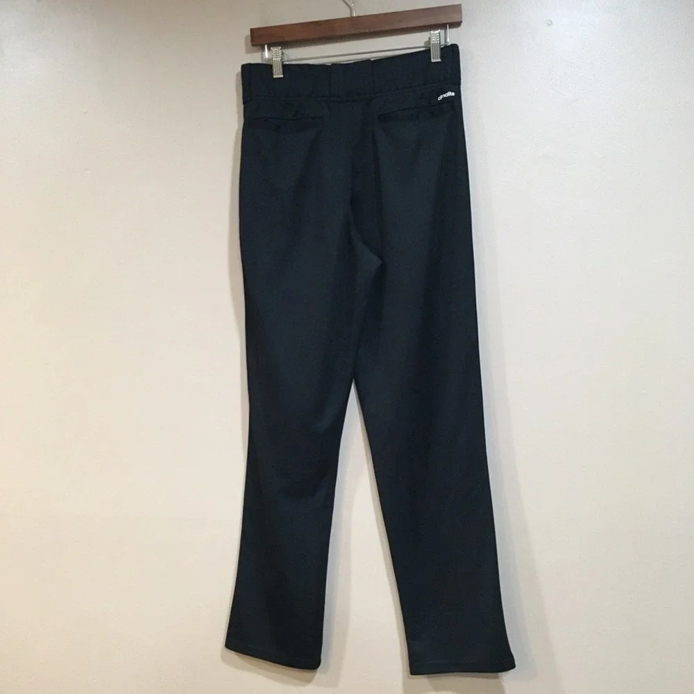 Adidas Climalite Baseball Pant Men S 29x31 Black Full Length Athletic Sportswear